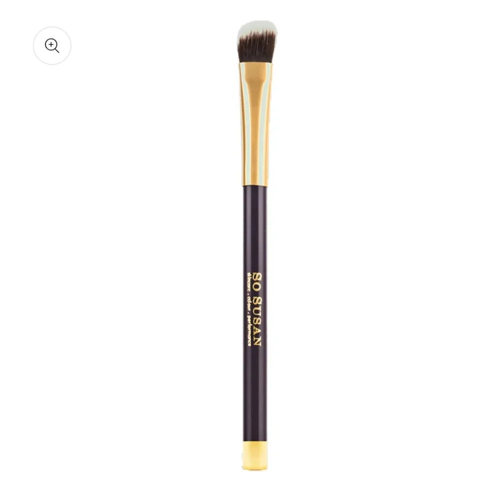 MAKEUP BRUSHES-LUXURY BLENDING SPONGE-COMPACT MIRROR IN FAUX LEATHER MAKEUP BAG